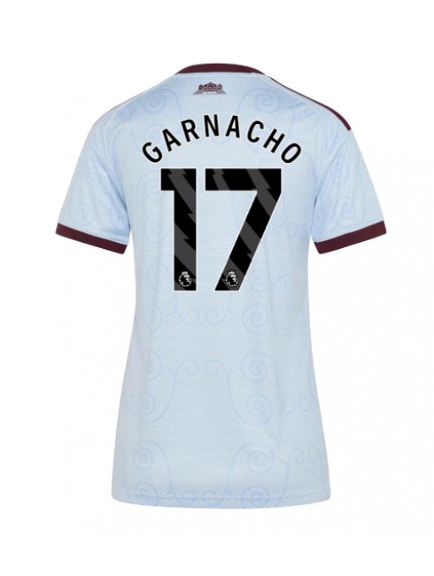 Ženski Nogometna dresi replika Aston Villa Alejandro Garnacho #17 Tretji 2026-27 Kratek rokav Ženski Nogometna dresi replika Aston Villa Alejandro Garnacho #17 Tretji 2026-27 Kratek rokav